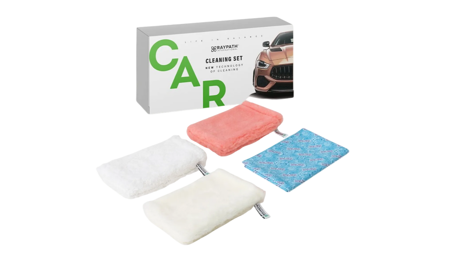 CAR CLEANING SET – NO SOAP REQUIRED